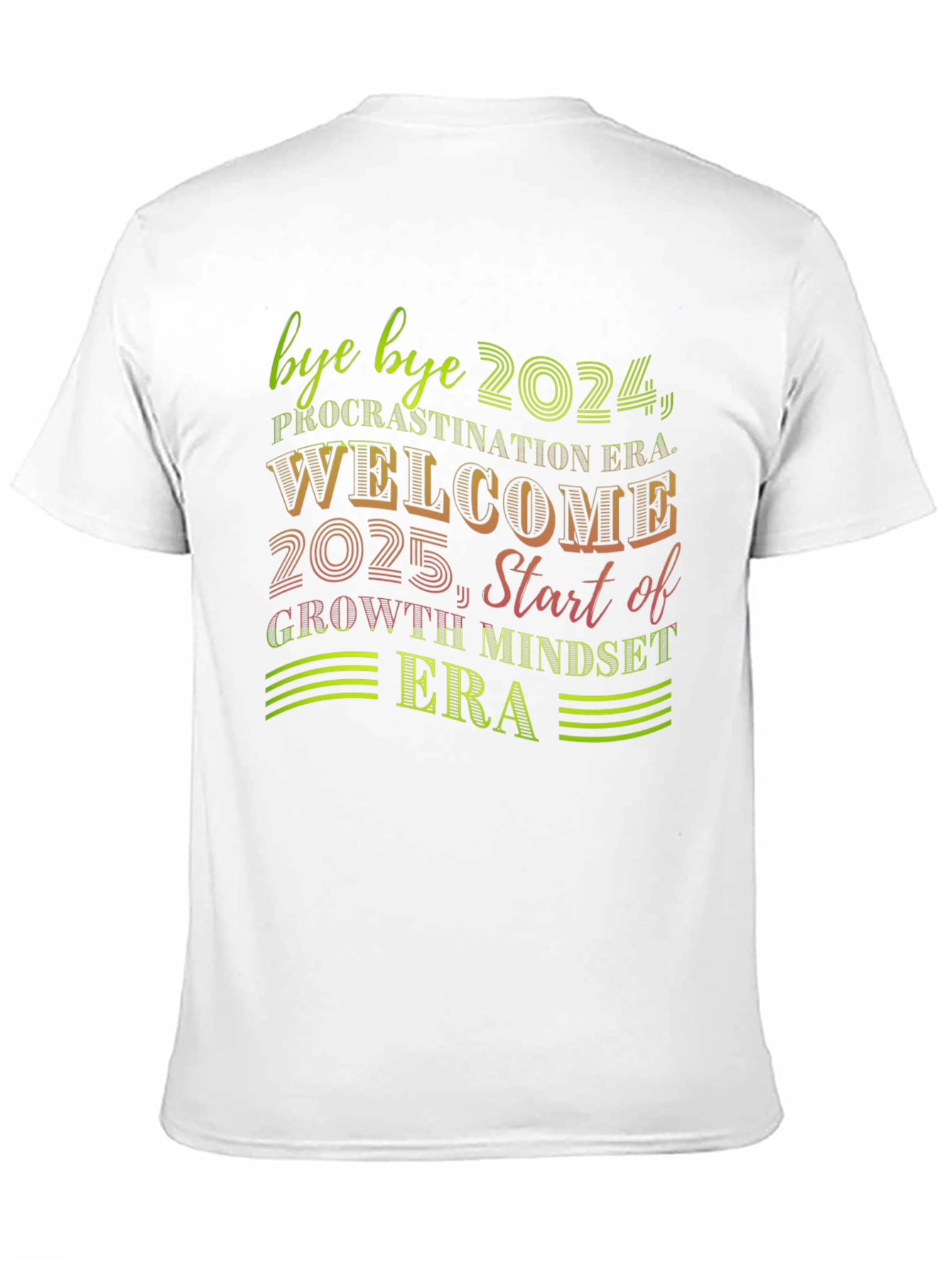 Bye Bye 2024 T-Shirt Welcome 2025