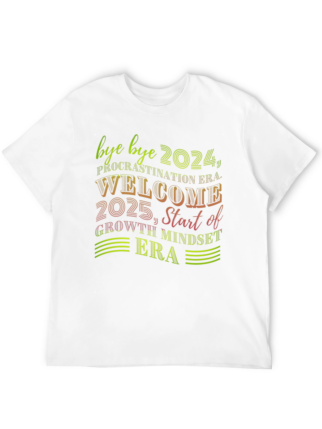Bye Bye 2024 T-Shirt Welcome 2025