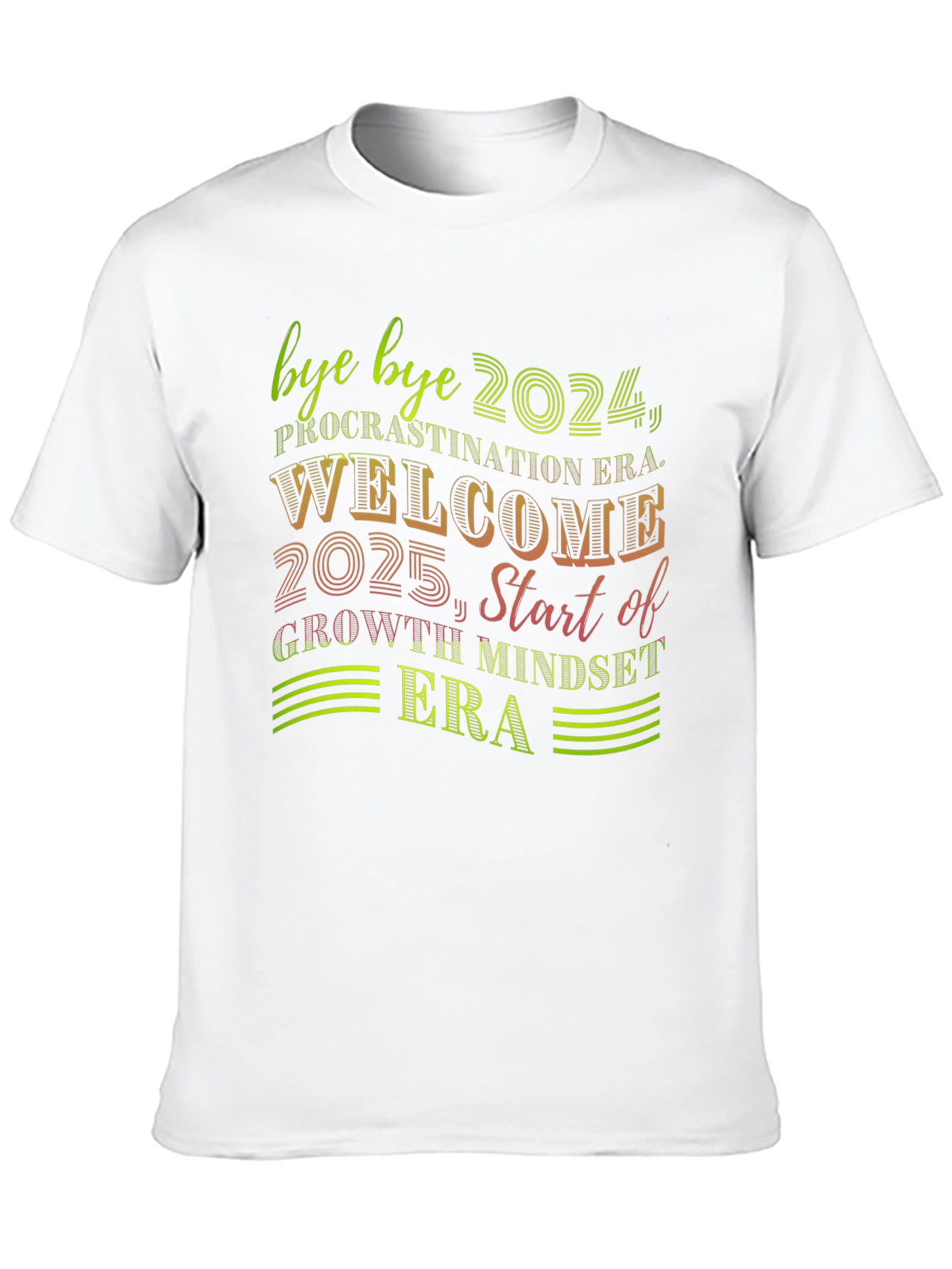 Bye Bye 2024 T-Shirt Welcome 2025