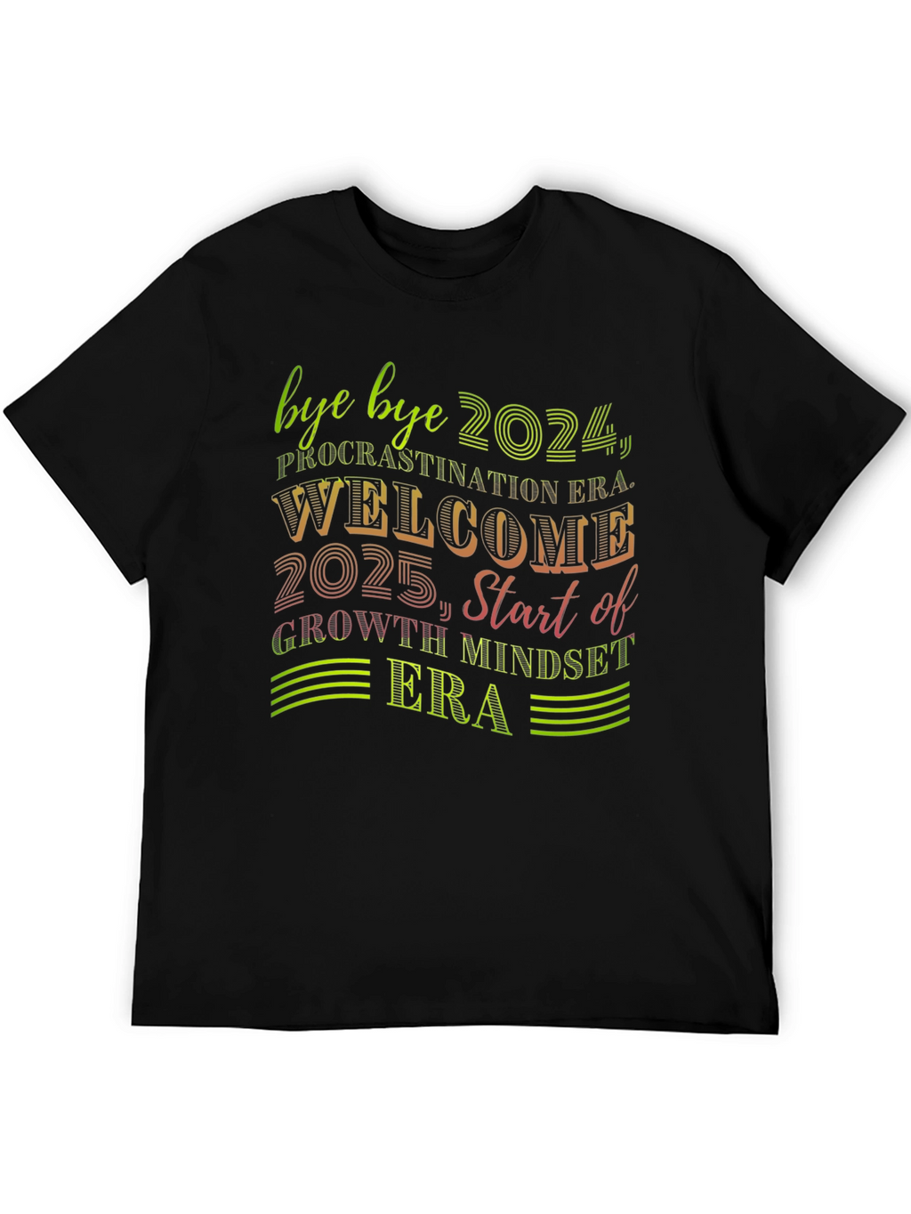 Bye Bye 2024 T-Shirt Welcome 2025