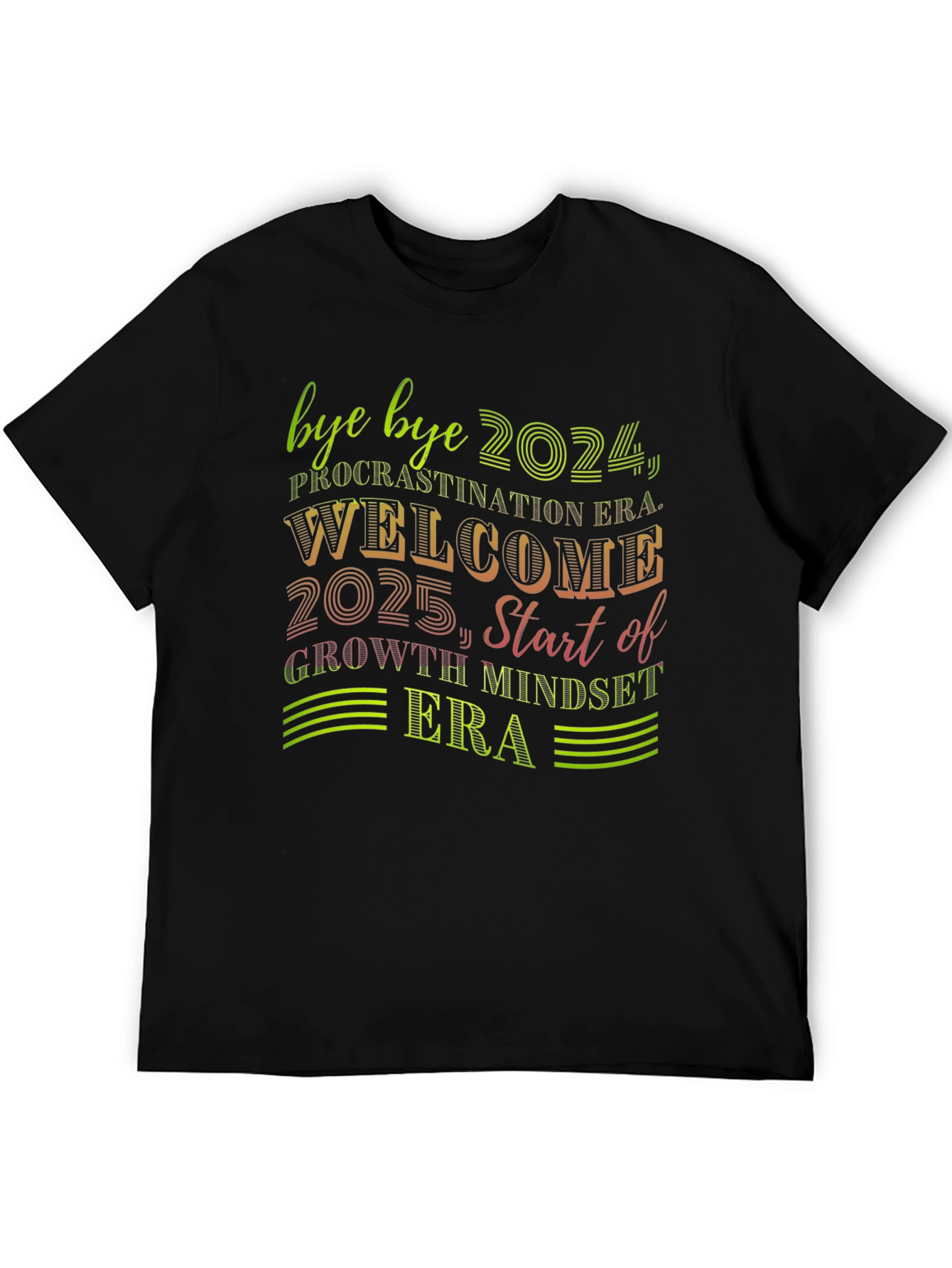 Bye Bye 2024 T-Shirt Welcome 2025