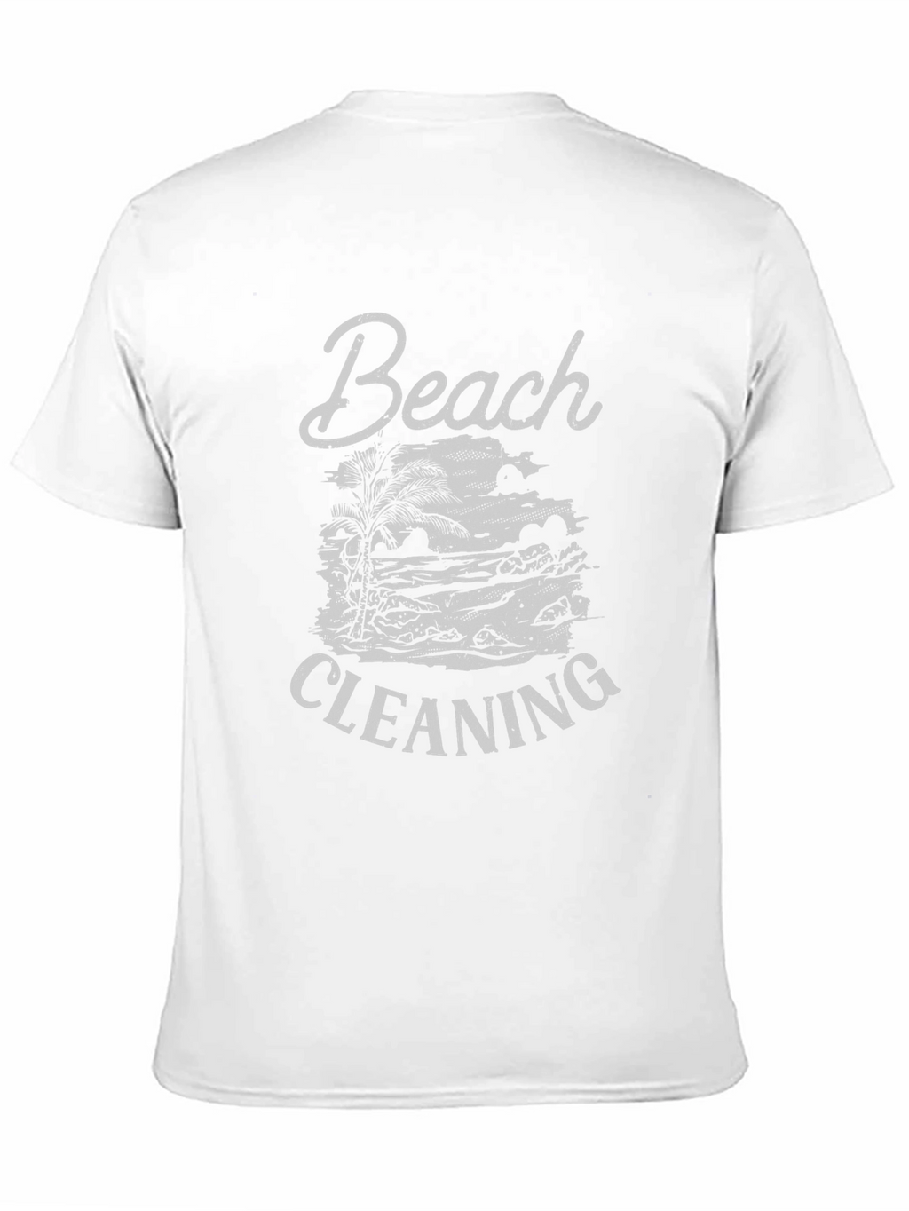 Beach Cleaning Graphic Tee - Black