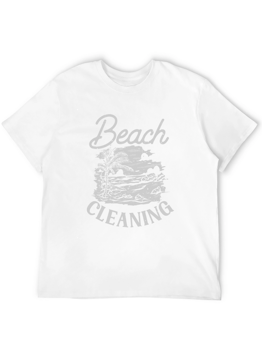 Beach Cleaning Graphic Tee - Black