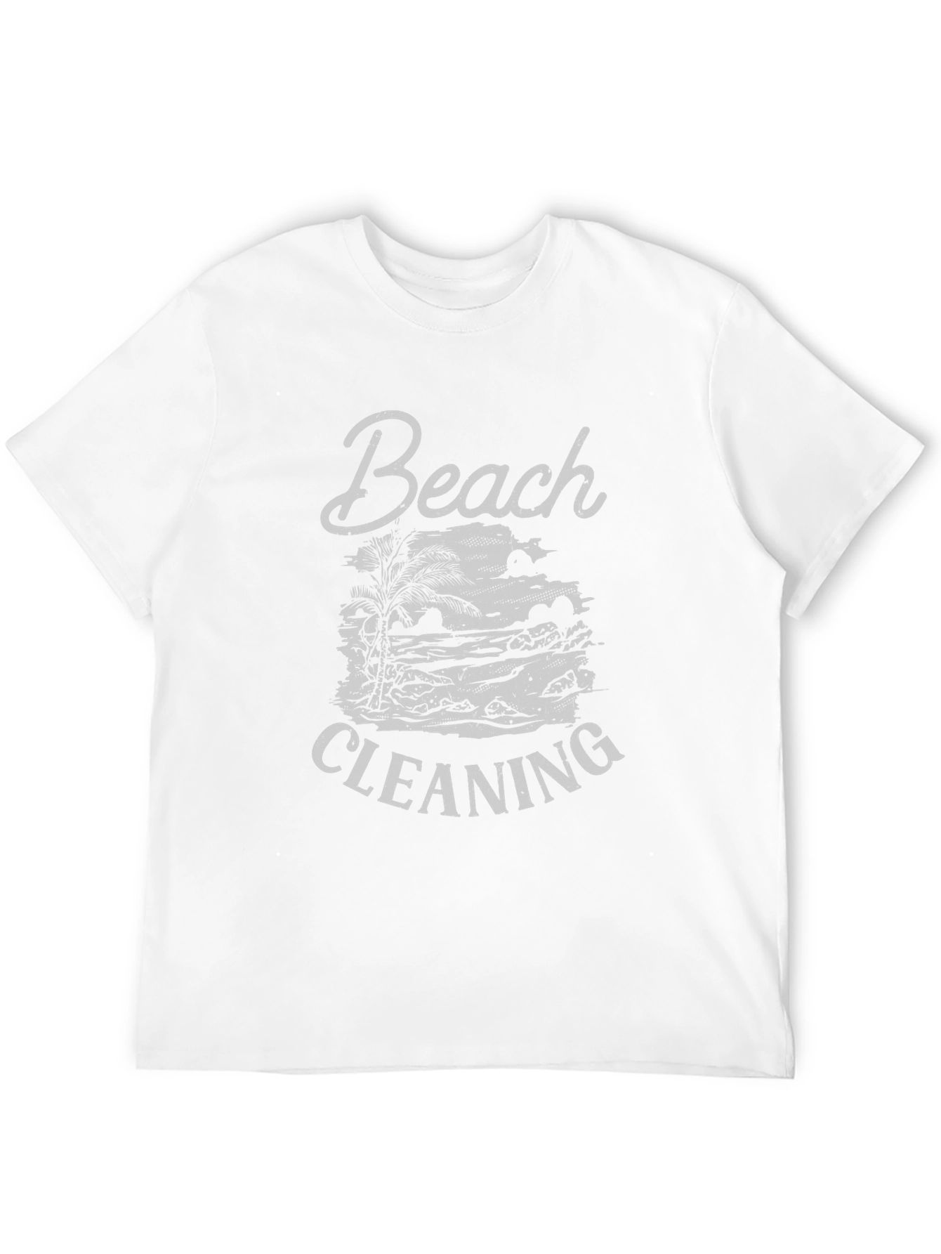 Beach Cleaning Graphic Tee - Black