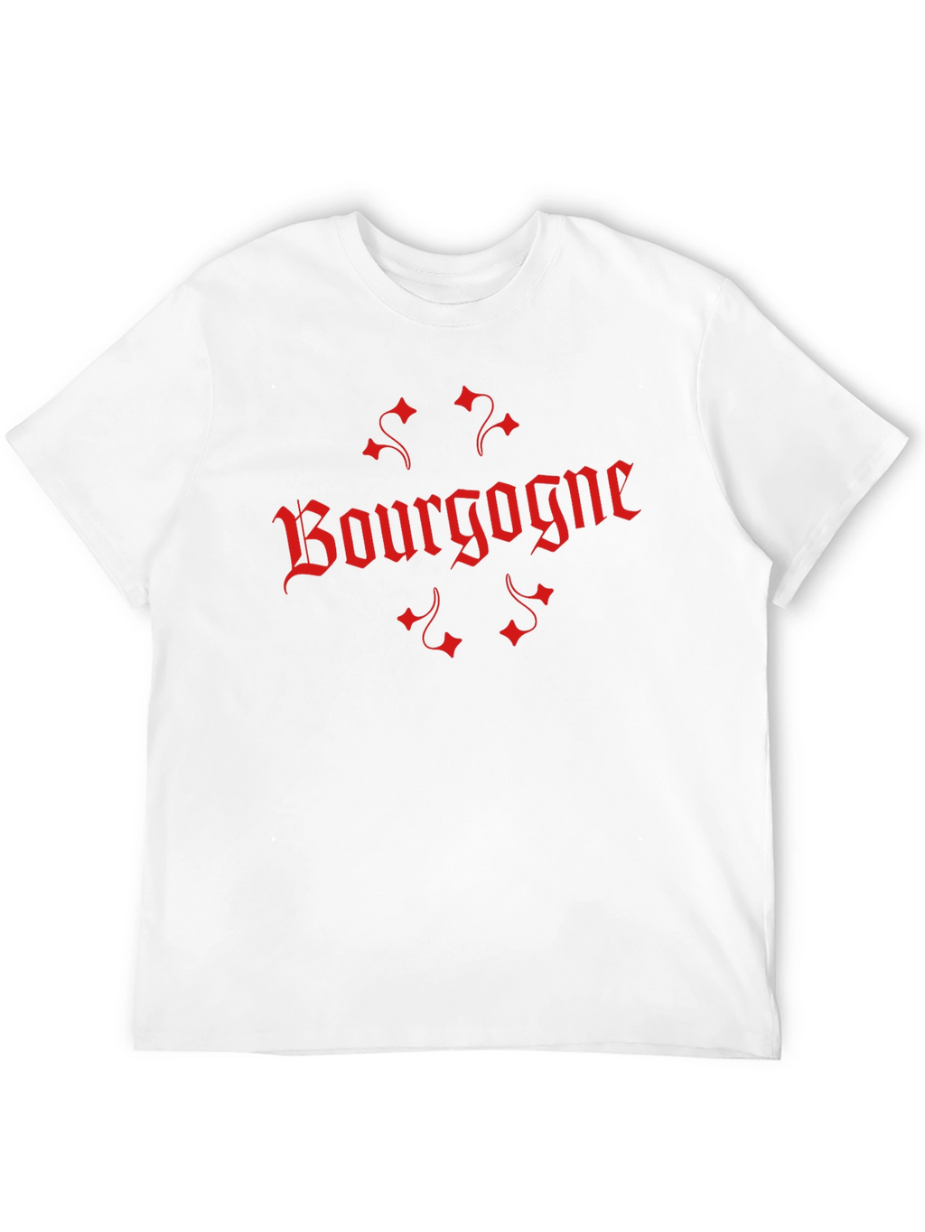 Bourgogne Graphic T-Shirt - Black