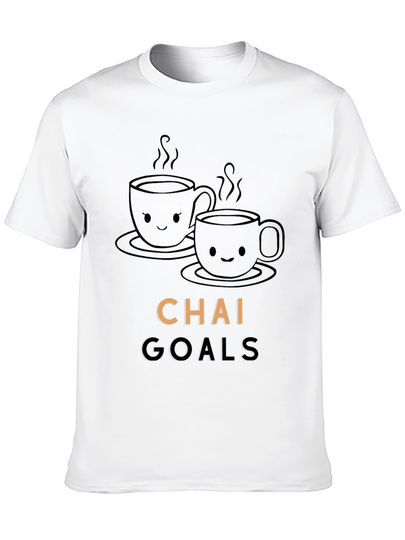 Chai Goals T-Shirt - Cute Coffee Lover Tee
