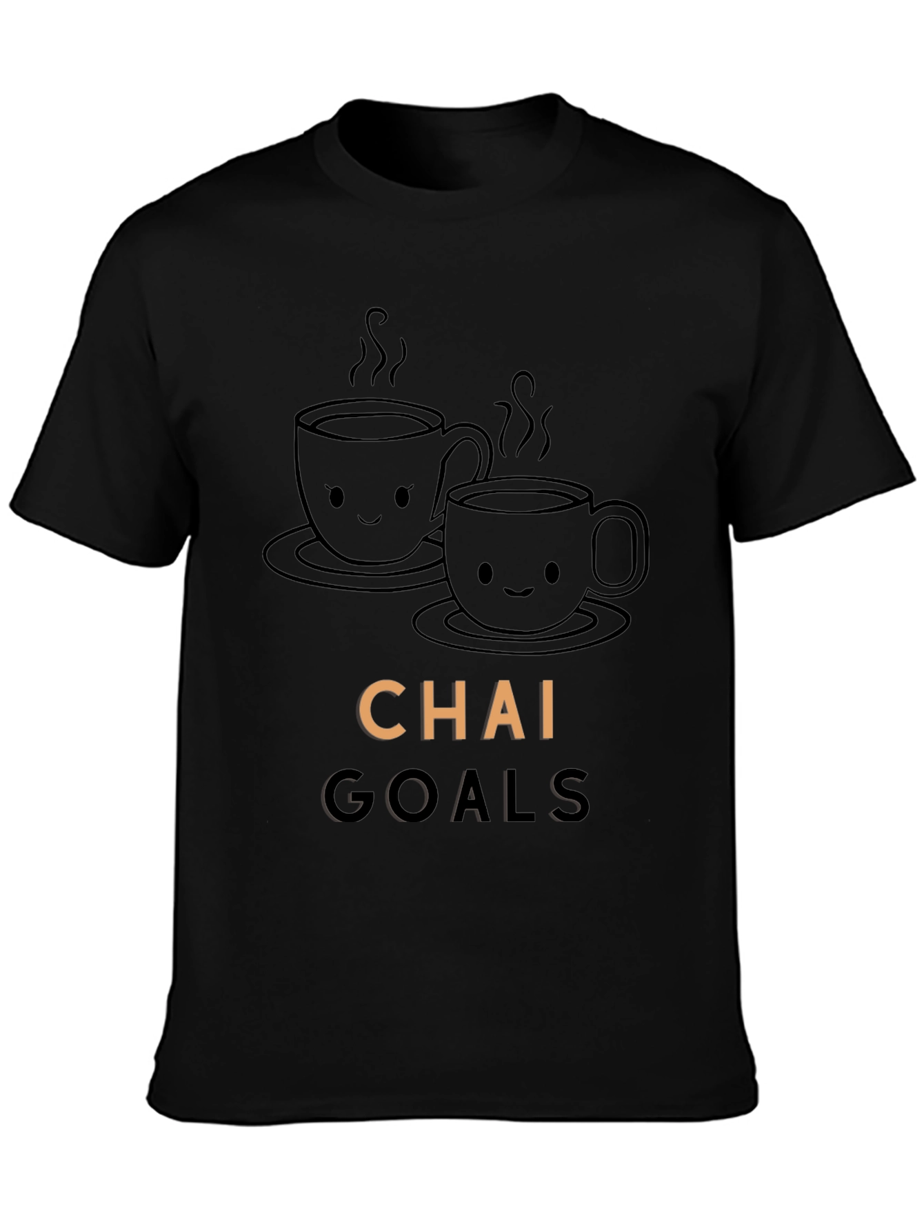 Chai Goals T-Shirt - Cute Coffee Lover Tee