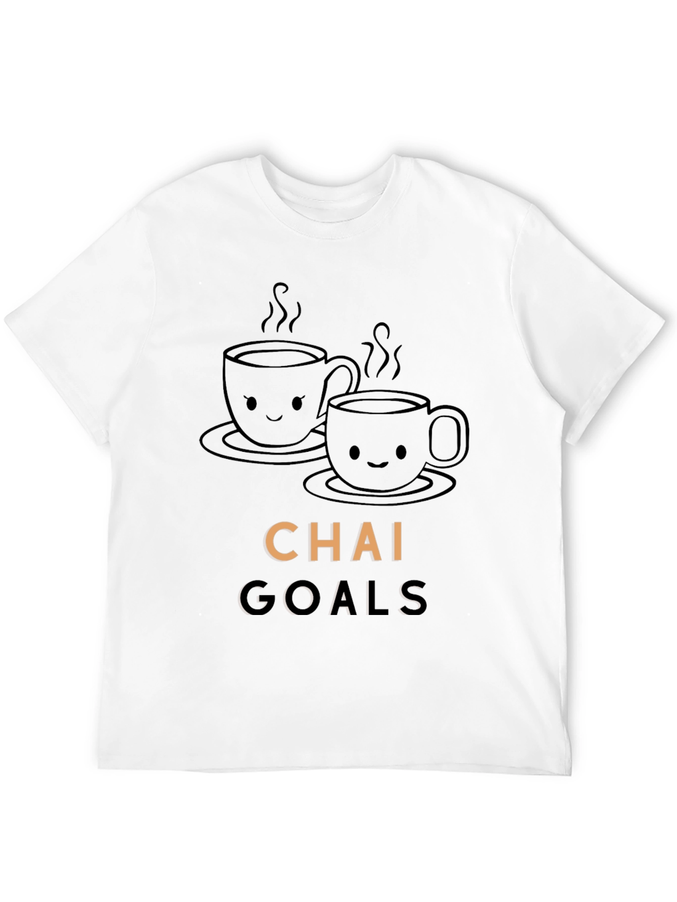 Chai Goals T-Shirt - Cute Coffee Lover Tee