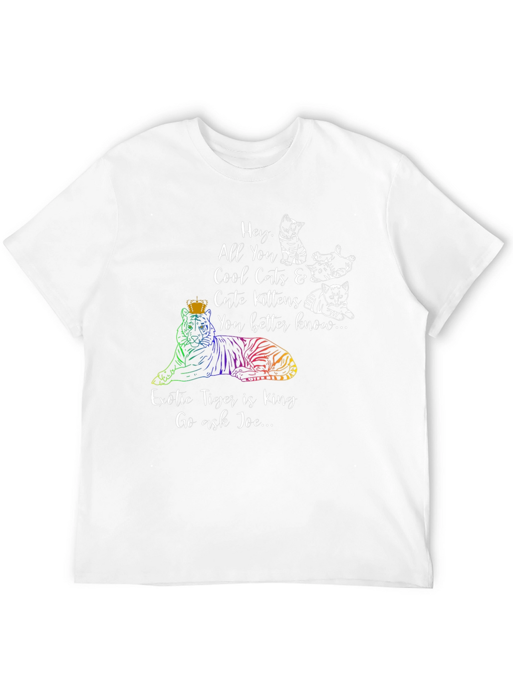 Exotic Tiger King Graphic Tee