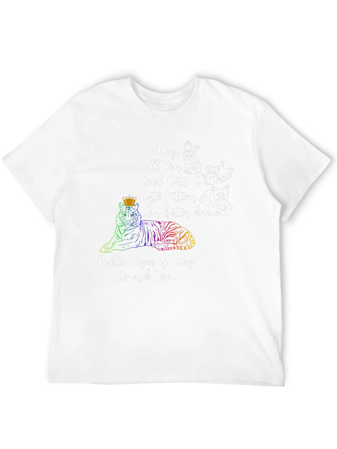 Exotic Tiger King Graphic Tee