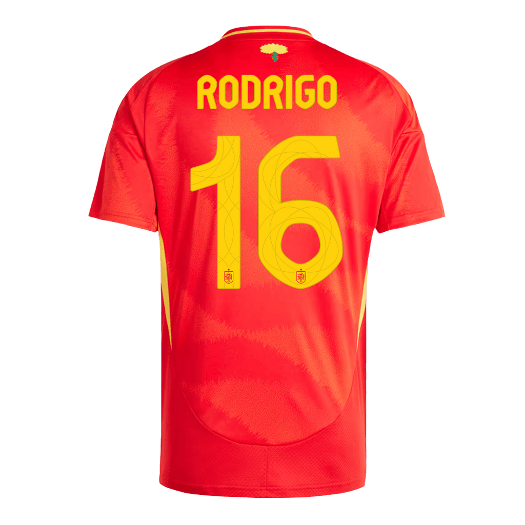 Rodrigo #16 Spain Home Jersey EURO 2024