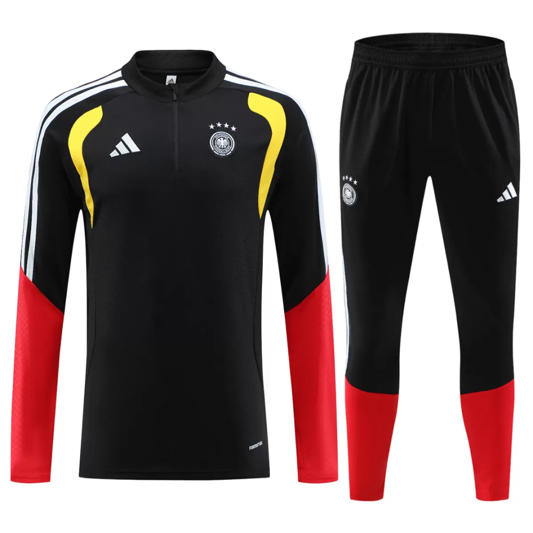 Kid's Germany Zipper Sweatshirt Kit(Top+Pants) Black 2026