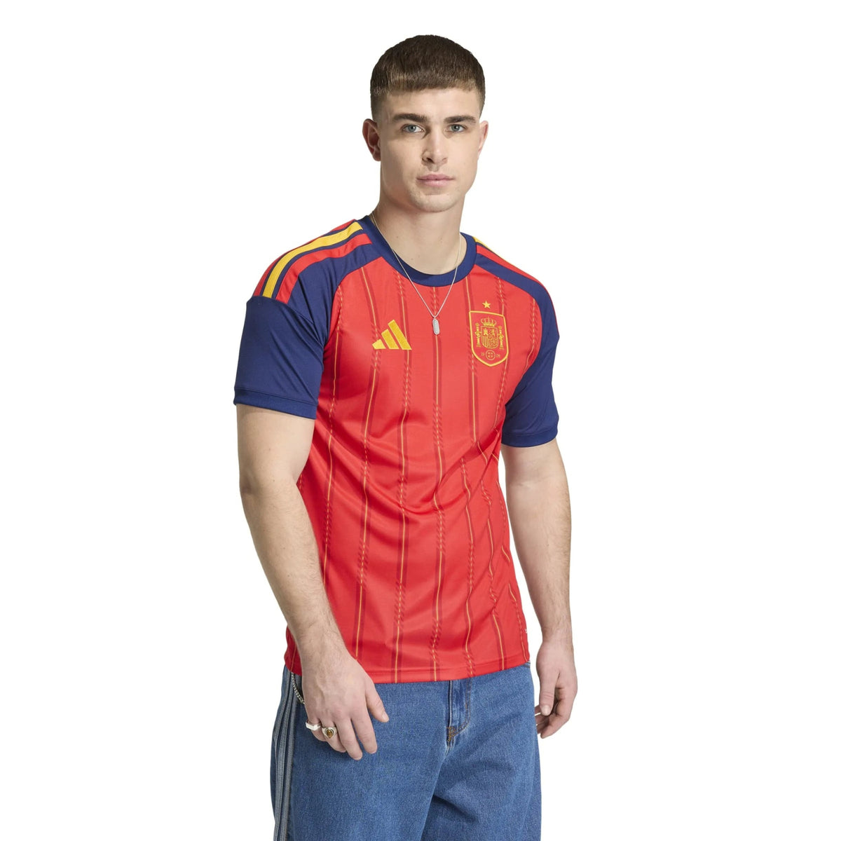 2026 Spain Men's Stadium Home Soccer Jersey