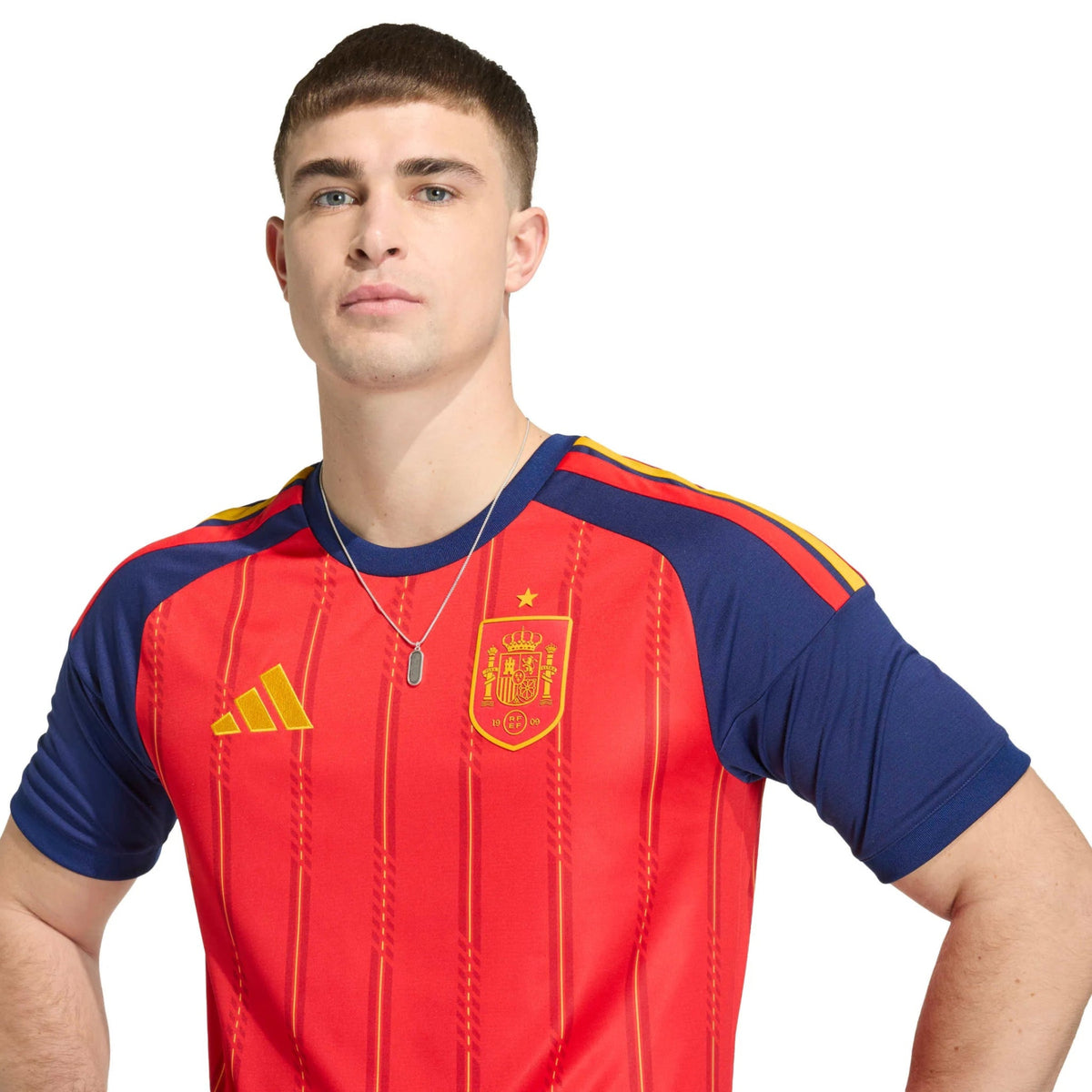 2026 Spain Men's Stadium Home Soccer Jersey