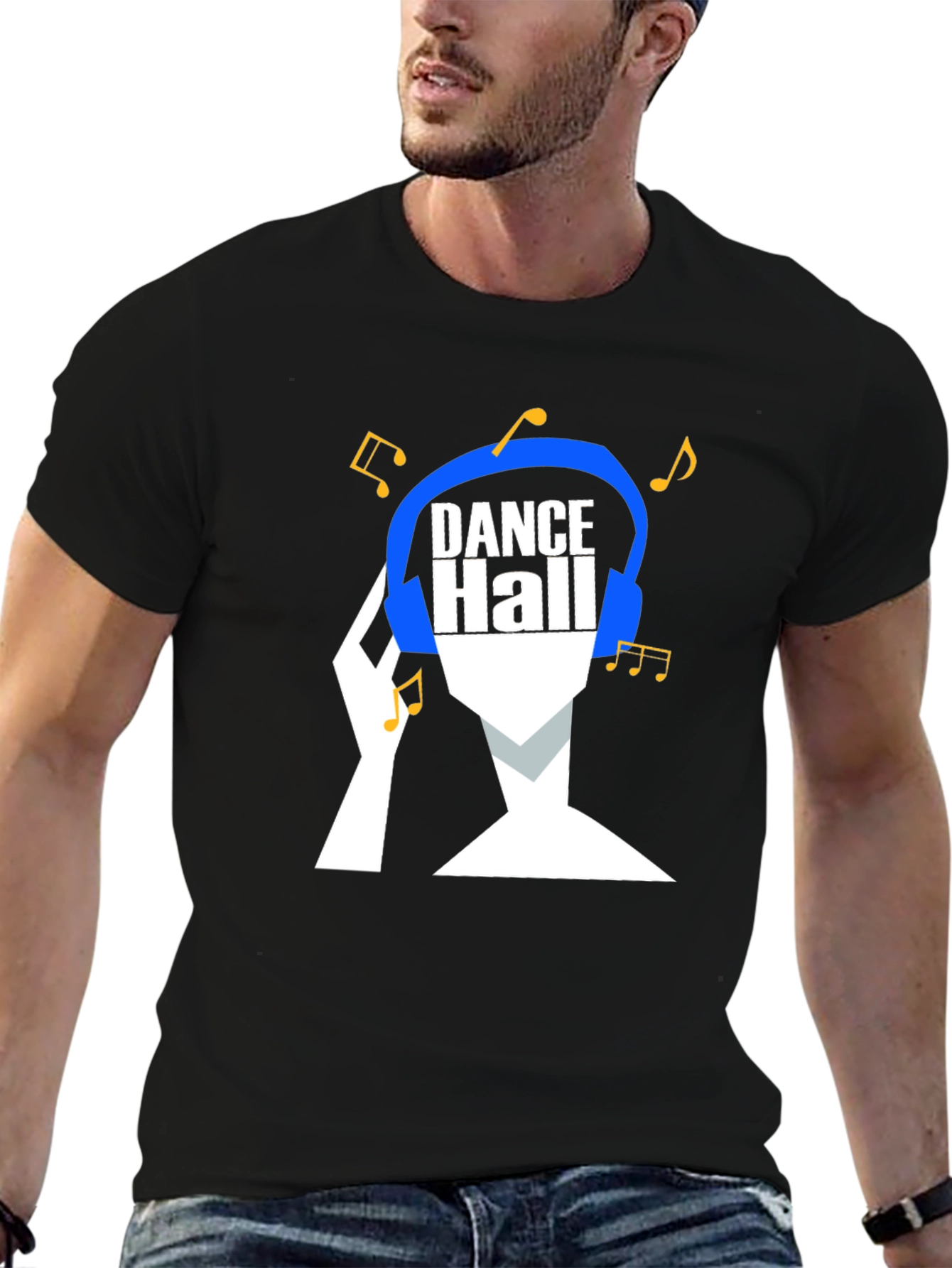 Dance Hall Music T-Shirt - Cool Graphic Tee