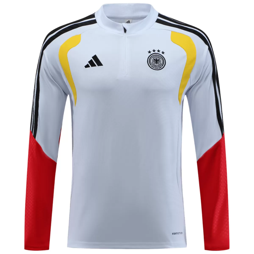 Kid's Germany Zipper Sweatshirt Kit(Top+Pants) White 2026
