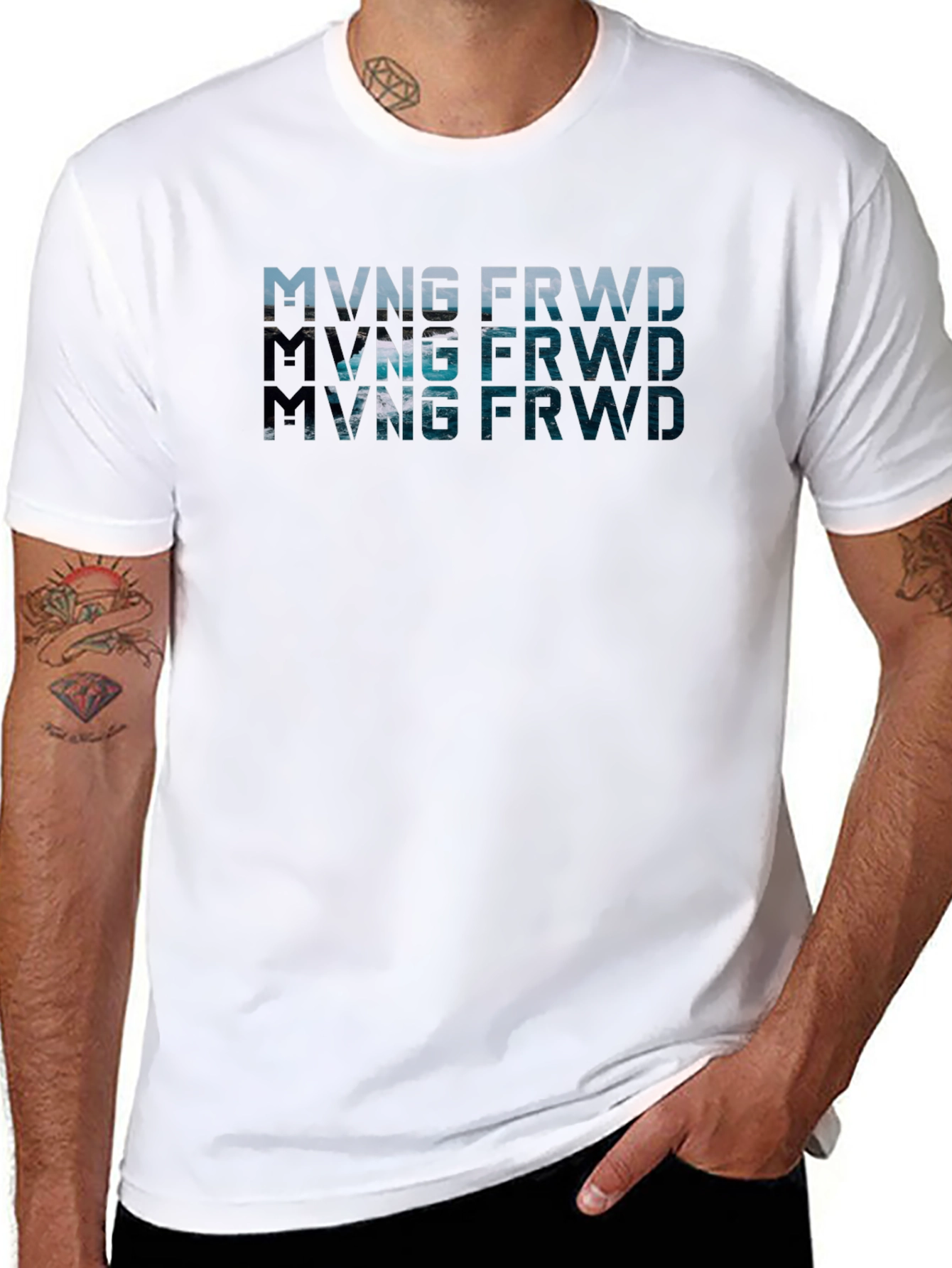 MVNG FRWD Graphic Tee - Stylish & Modern
