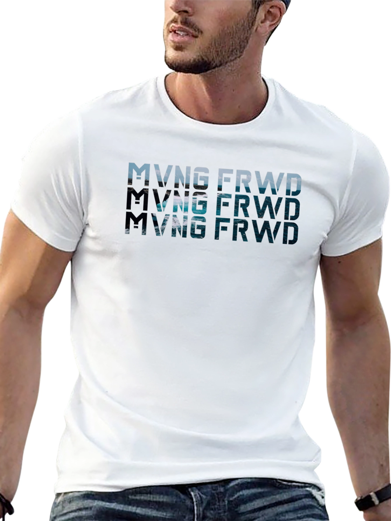 MVNG FRWD Graphic Tee - Stylish & Modern
