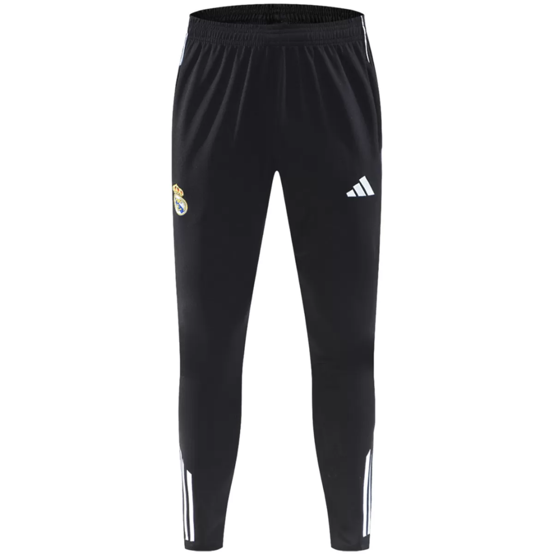 Real Madrid x Marvel Zipper Sweatshirt Kit(Top+Pants) Black 2025/26