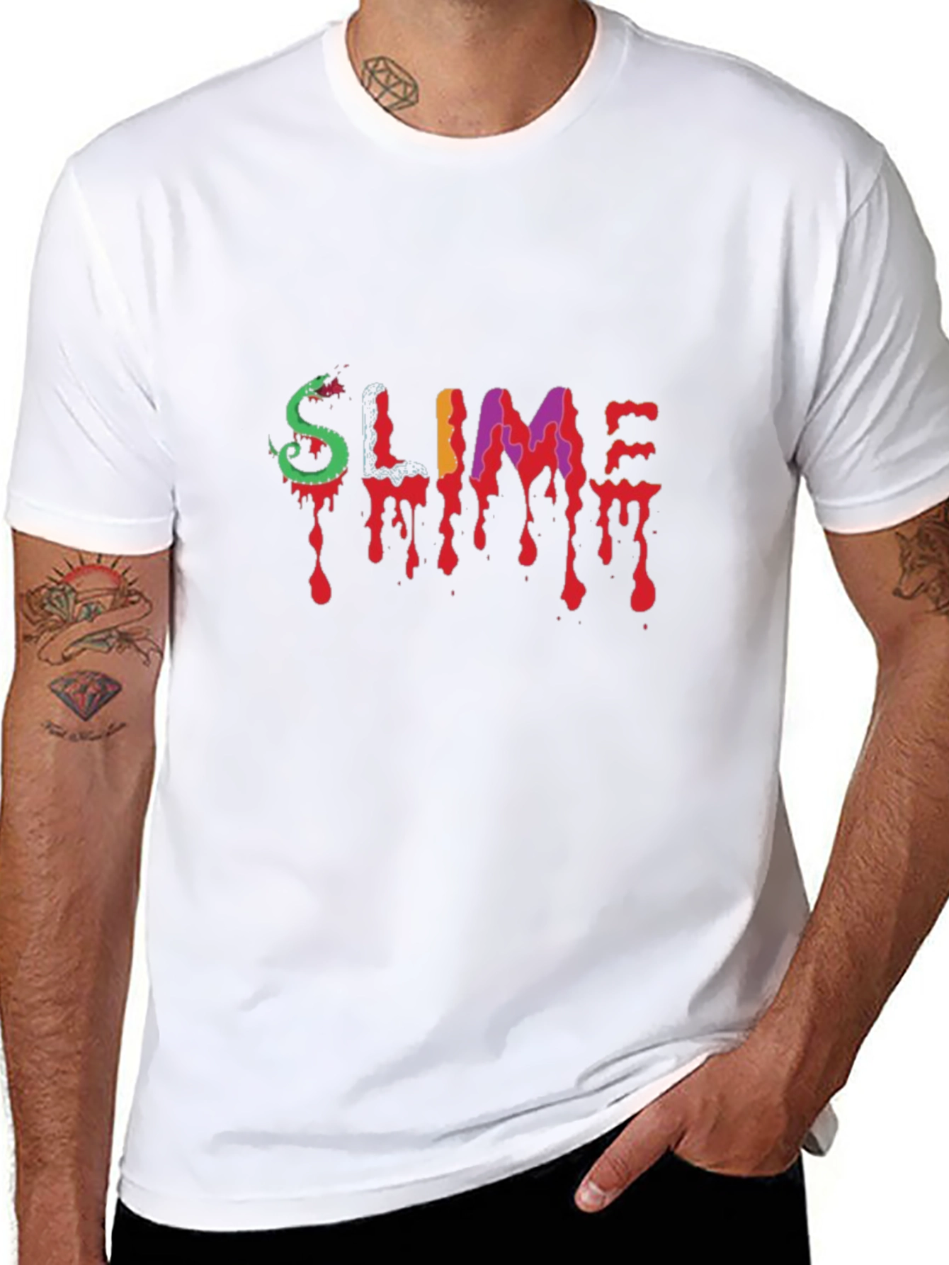 Slime Graphic Tee - Dripping Style