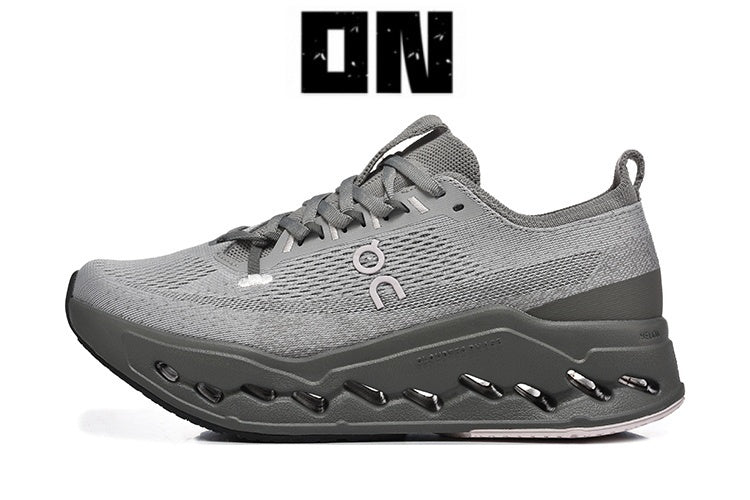 On Cloudsurfer Max Road-Running Shoes Gray