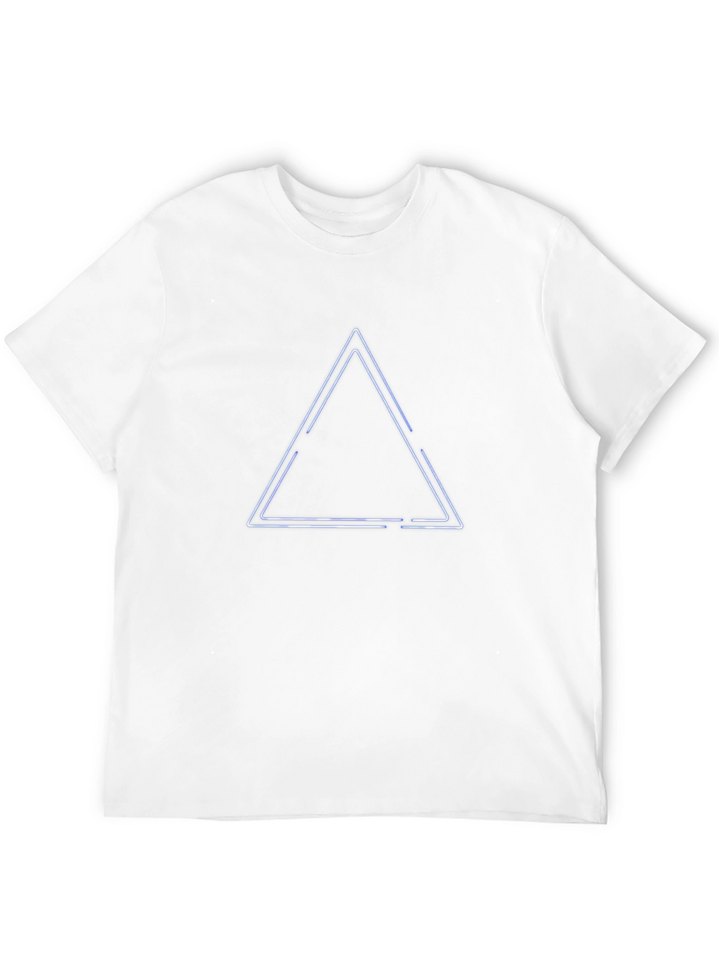 Neon Triangle Black T-Shirt
