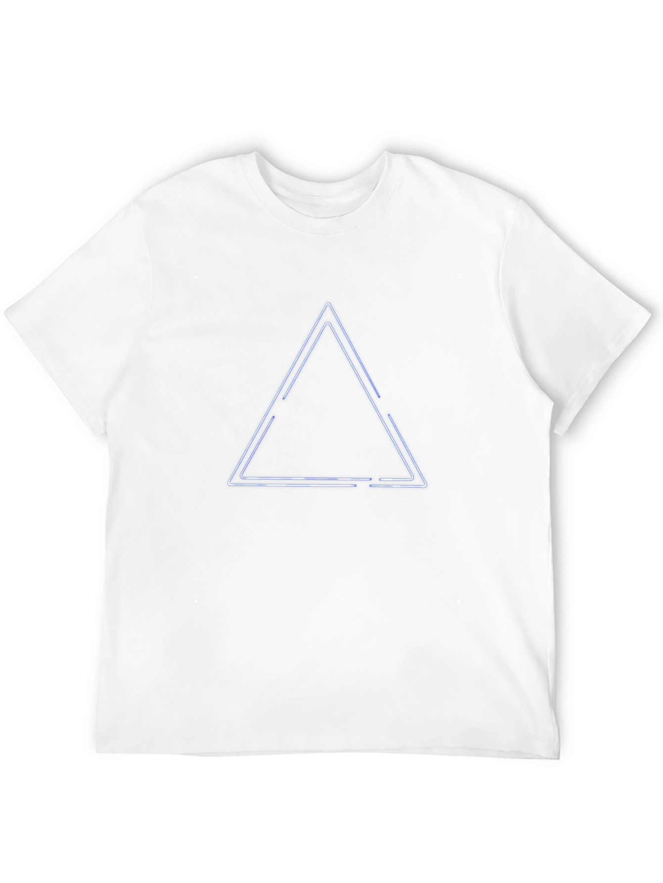 Neon Triangle Black T-Shirt