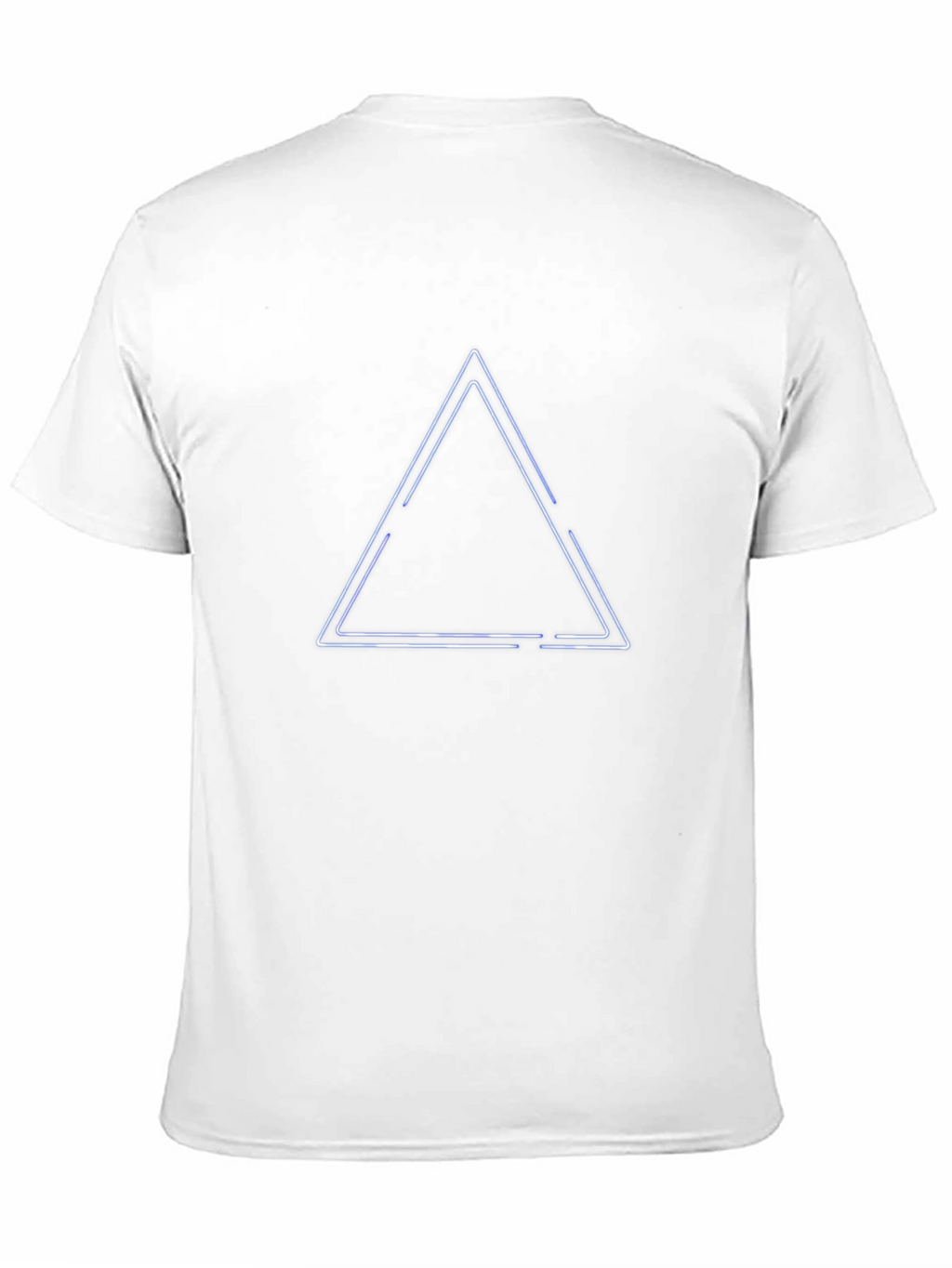 Neon Triangle Black T-Shirt