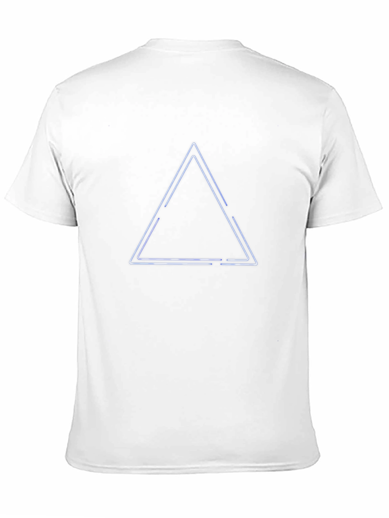 Neon Triangle Black T-Shirt