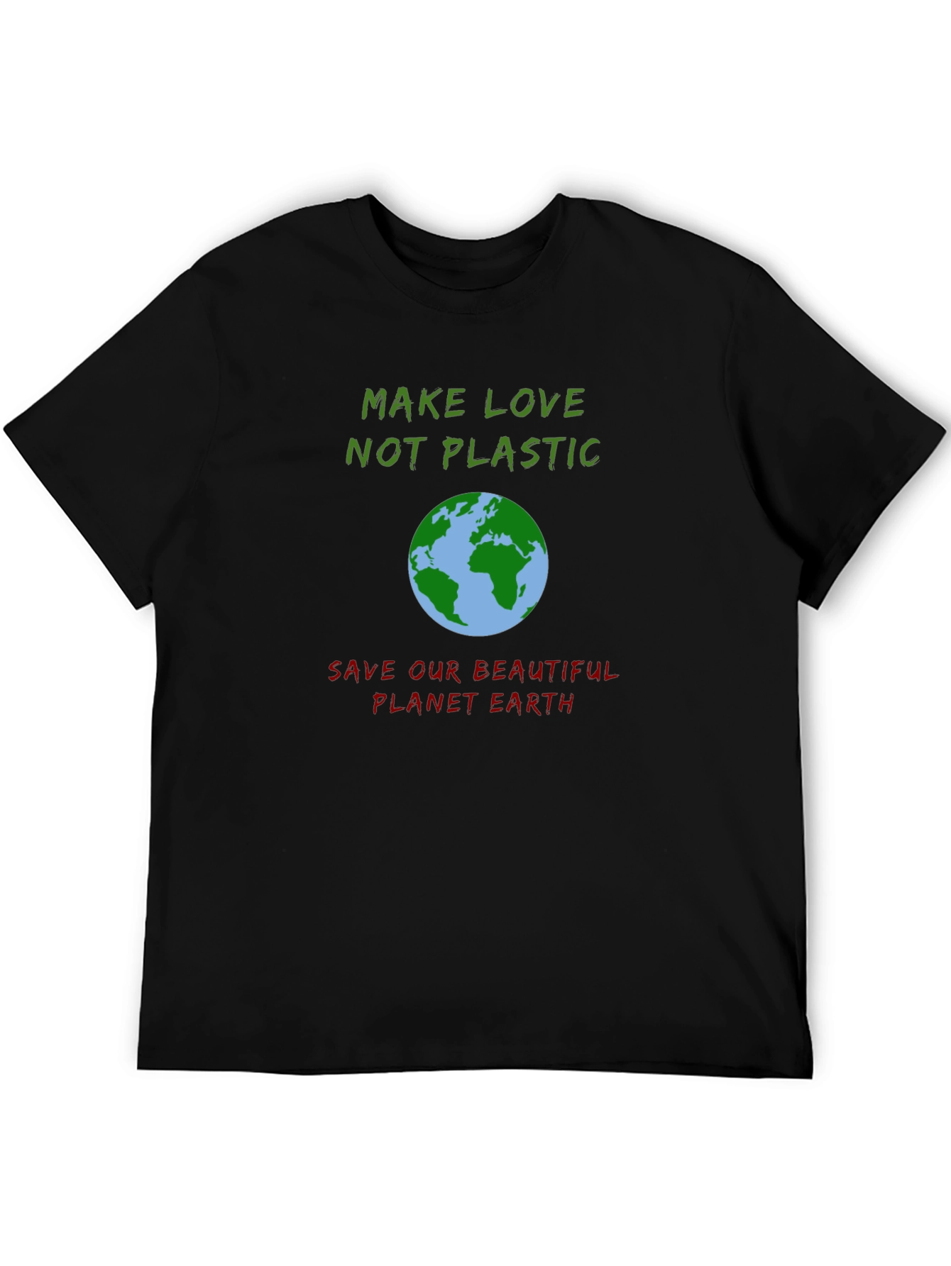 Eco-Friendly Graphic Tee: Save Our Planet