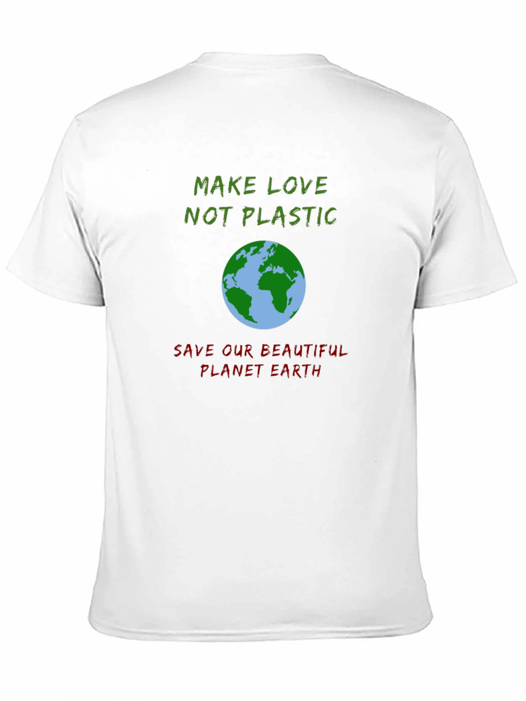 Eco-Friendly Graphic Tee: Save Our Planet