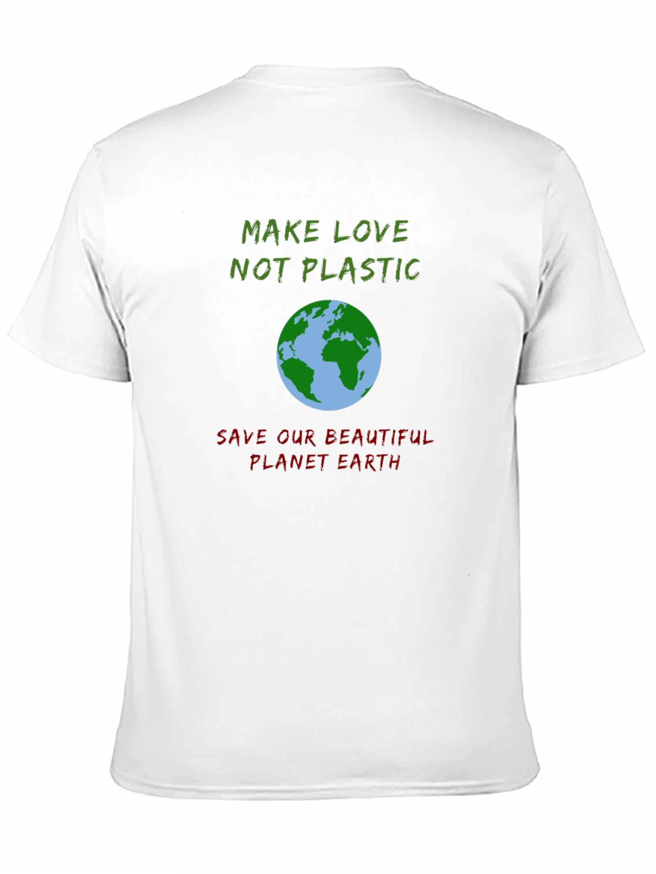 Eco-Friendly Graphic Tee: Save Our Planet