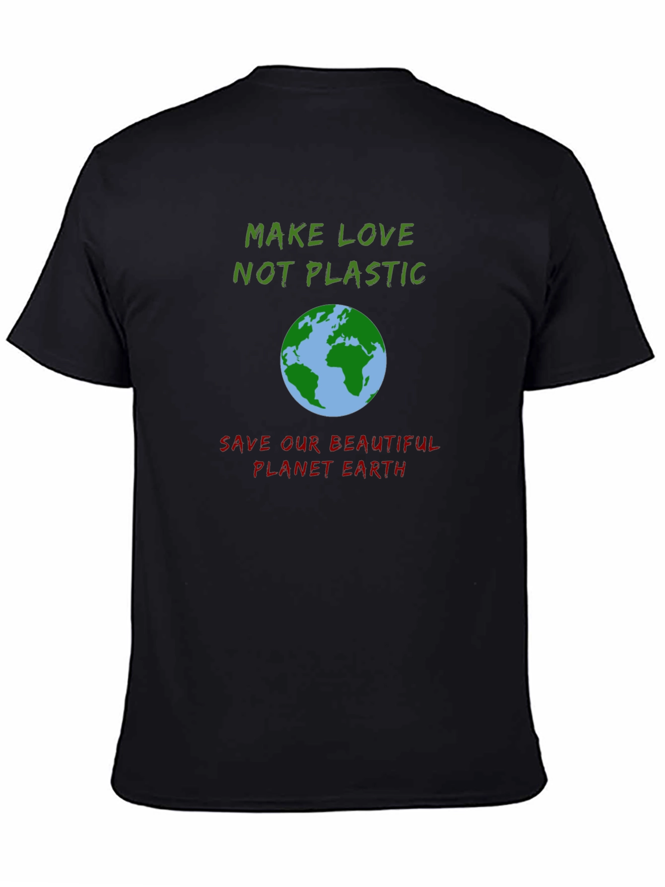 Eco-Friendly Graphic Tee: Save Our Planet