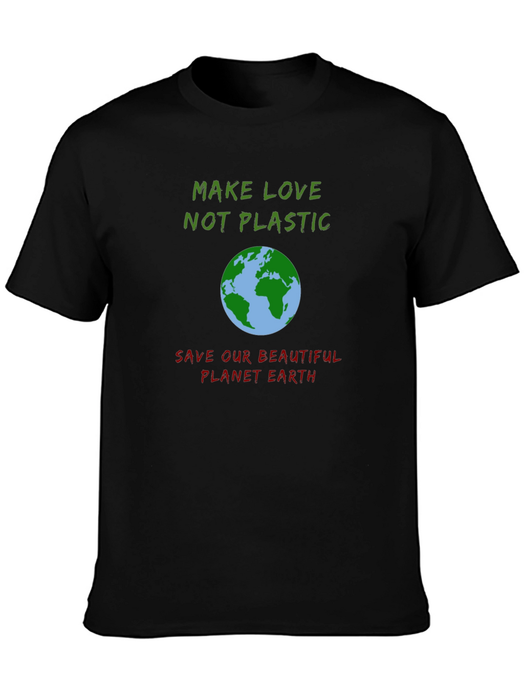 Eco-Friendly Graphic Tee: Save Our Planet
