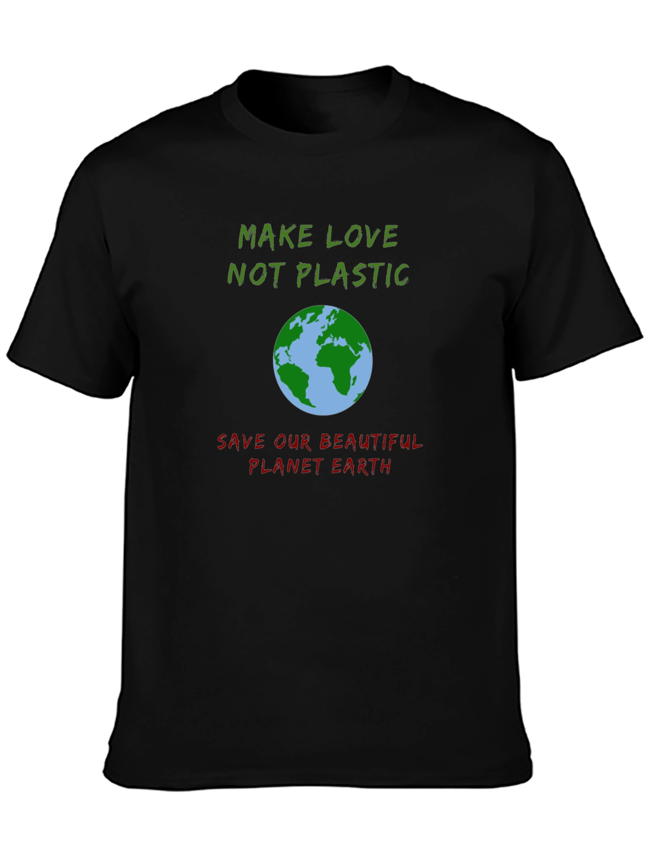 Eco-Friendly Graphic Tee: Save Our Planet
