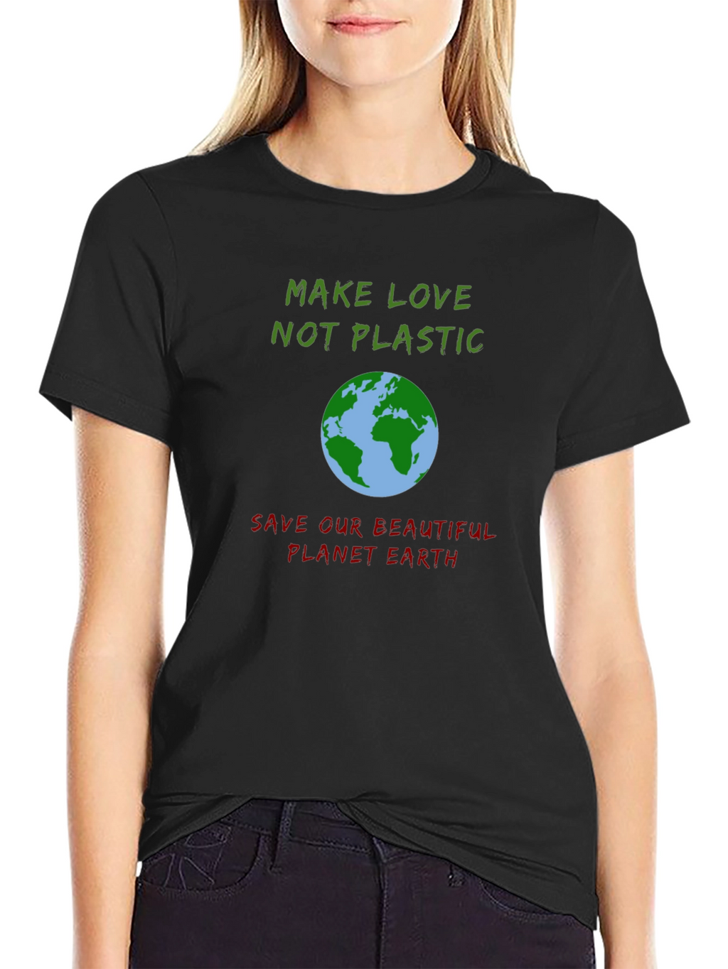 Eco-Friendly Graphic Tee: Save Our Planet