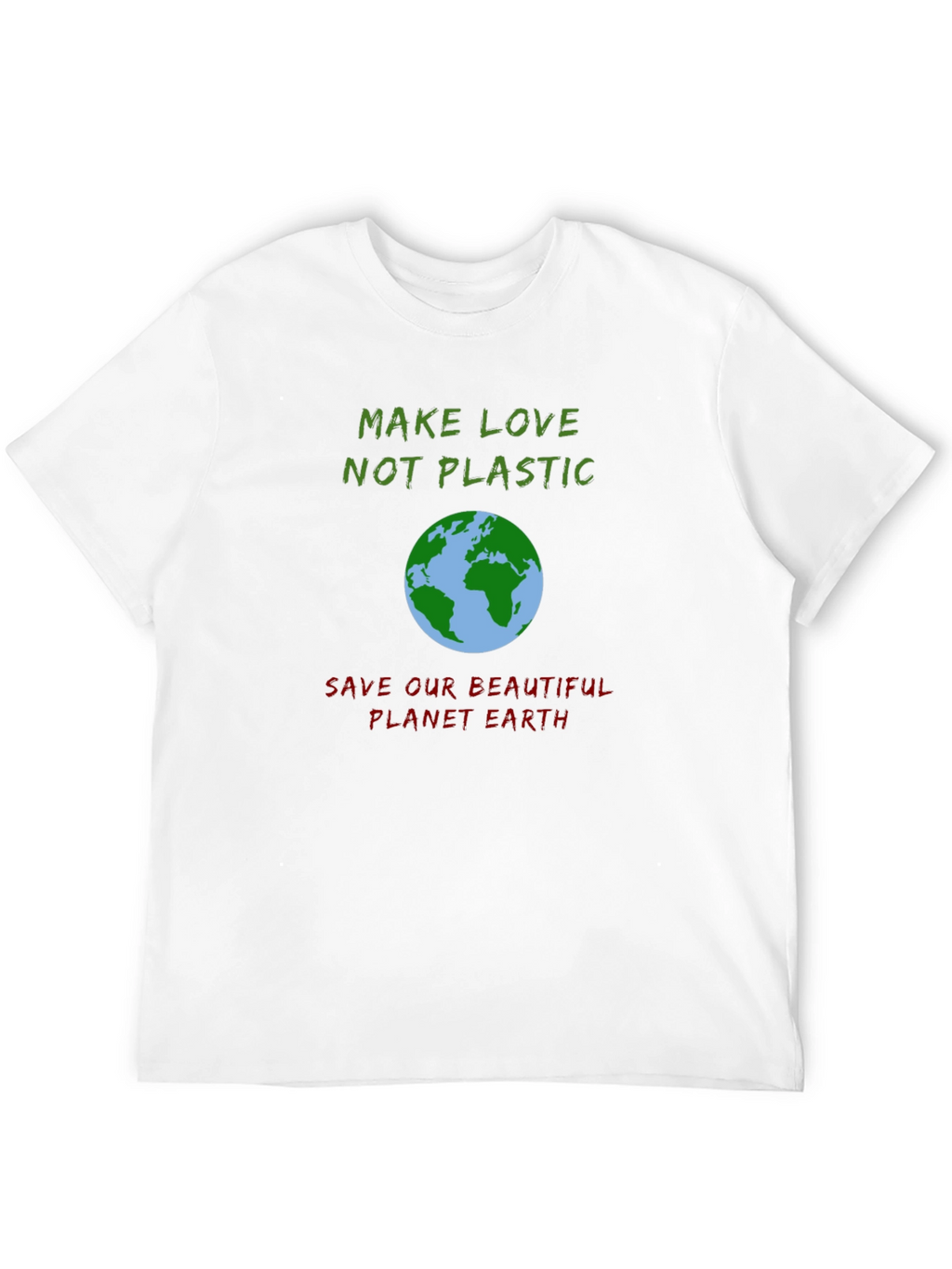 Eco-Friendly Graphic Tee: Save Our Planet