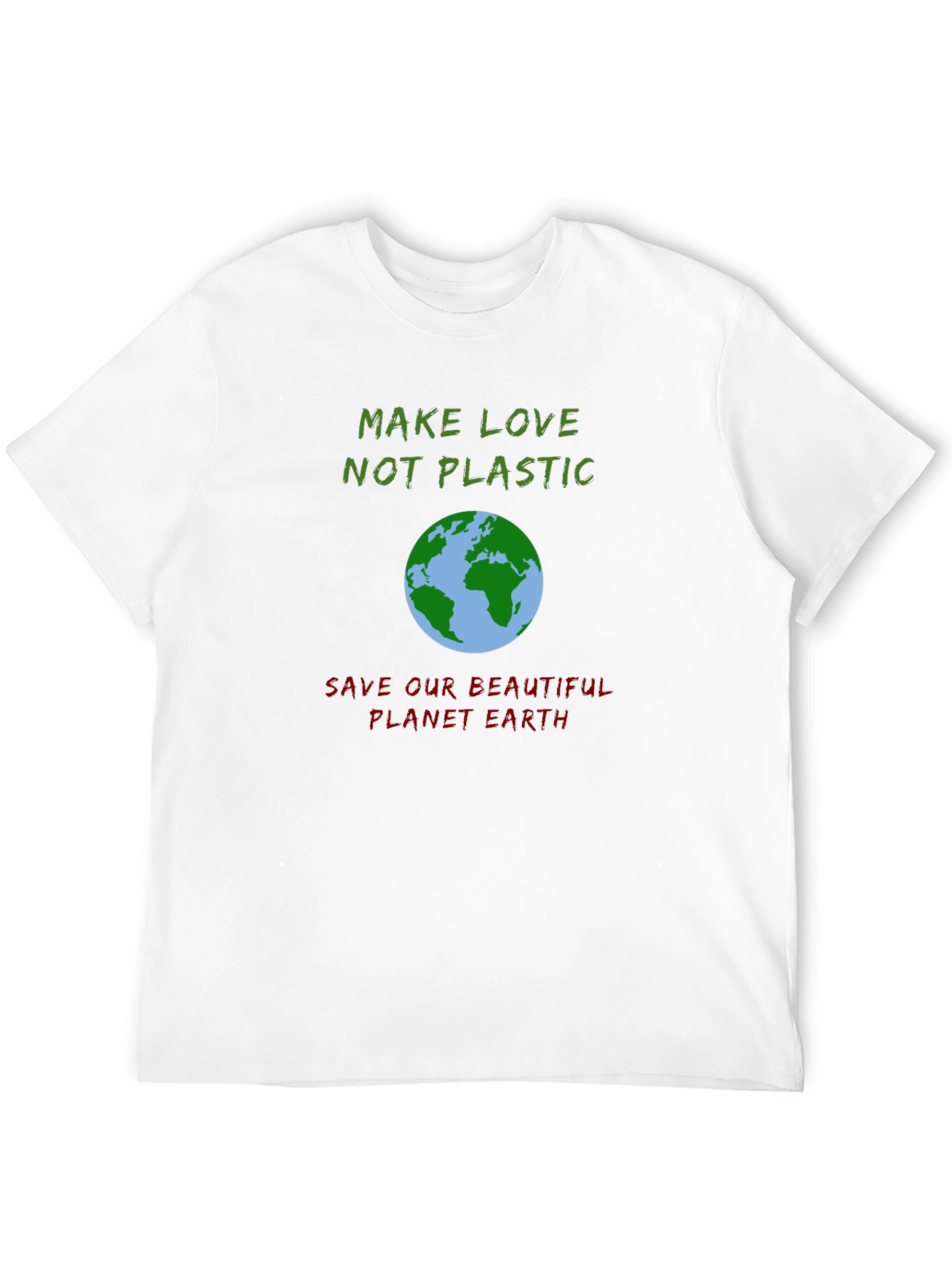 Eco-Friendly Graphic Tee: Save Our Planet