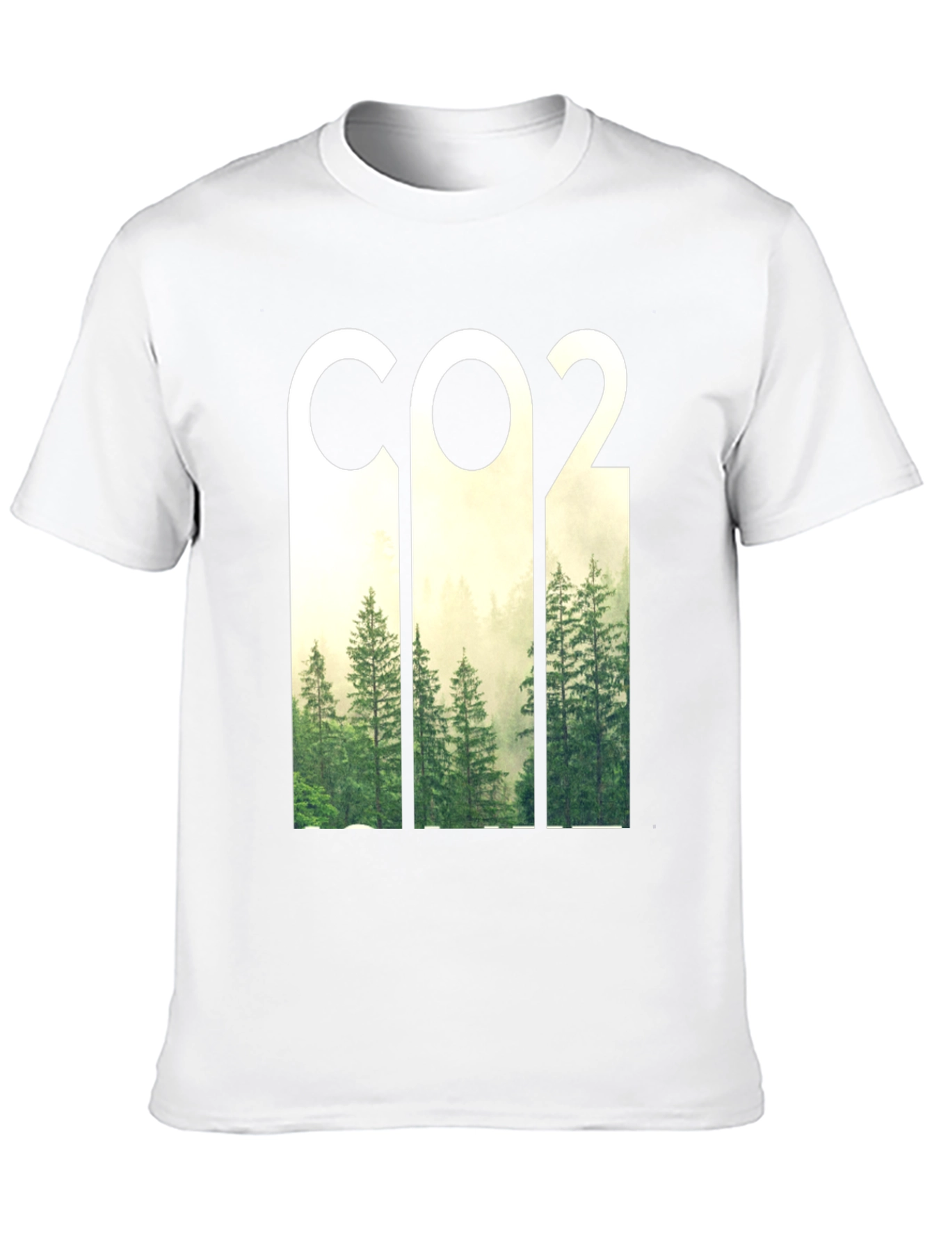 CO2 Forest Graphic T-Shirt - Nature & Science Tee