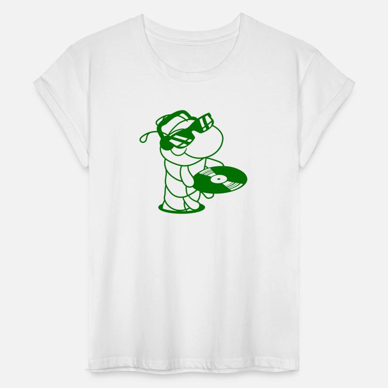 DJ Caterpillar Sunglasses Mixer Music Record Party