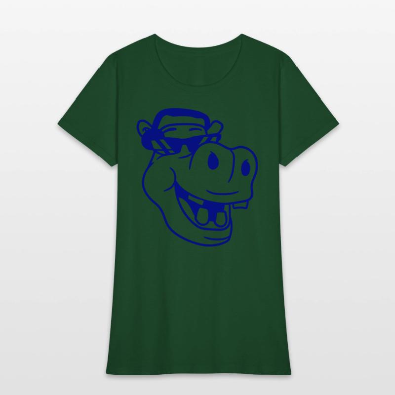 DJ Funny Laughing Hippo Sunglasses Music Face Fun