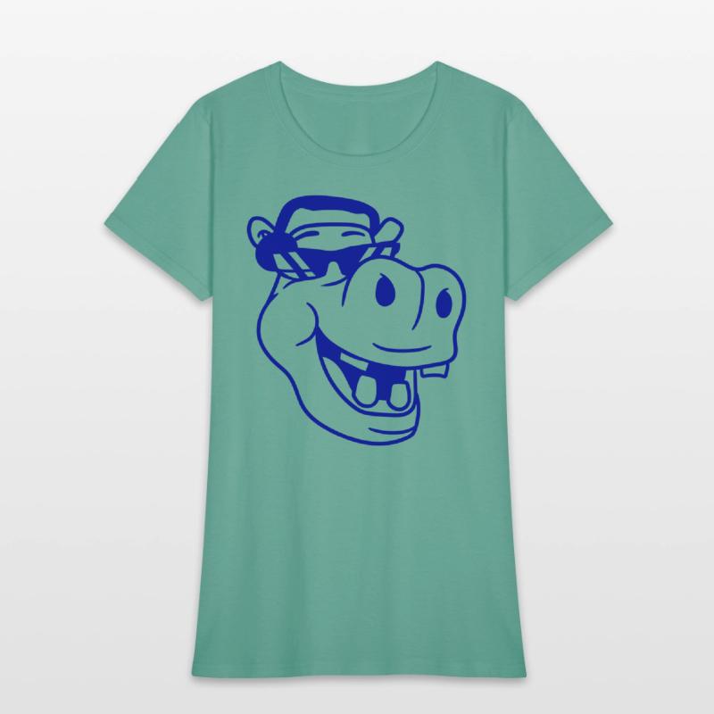 DJ Funny Laughing Hippo Sunglasses Music Face Fun