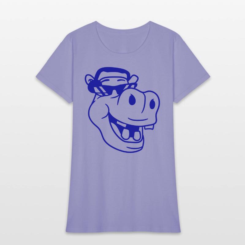 DJ Funny Laughing Hippo Sunglasses Music Face Fun