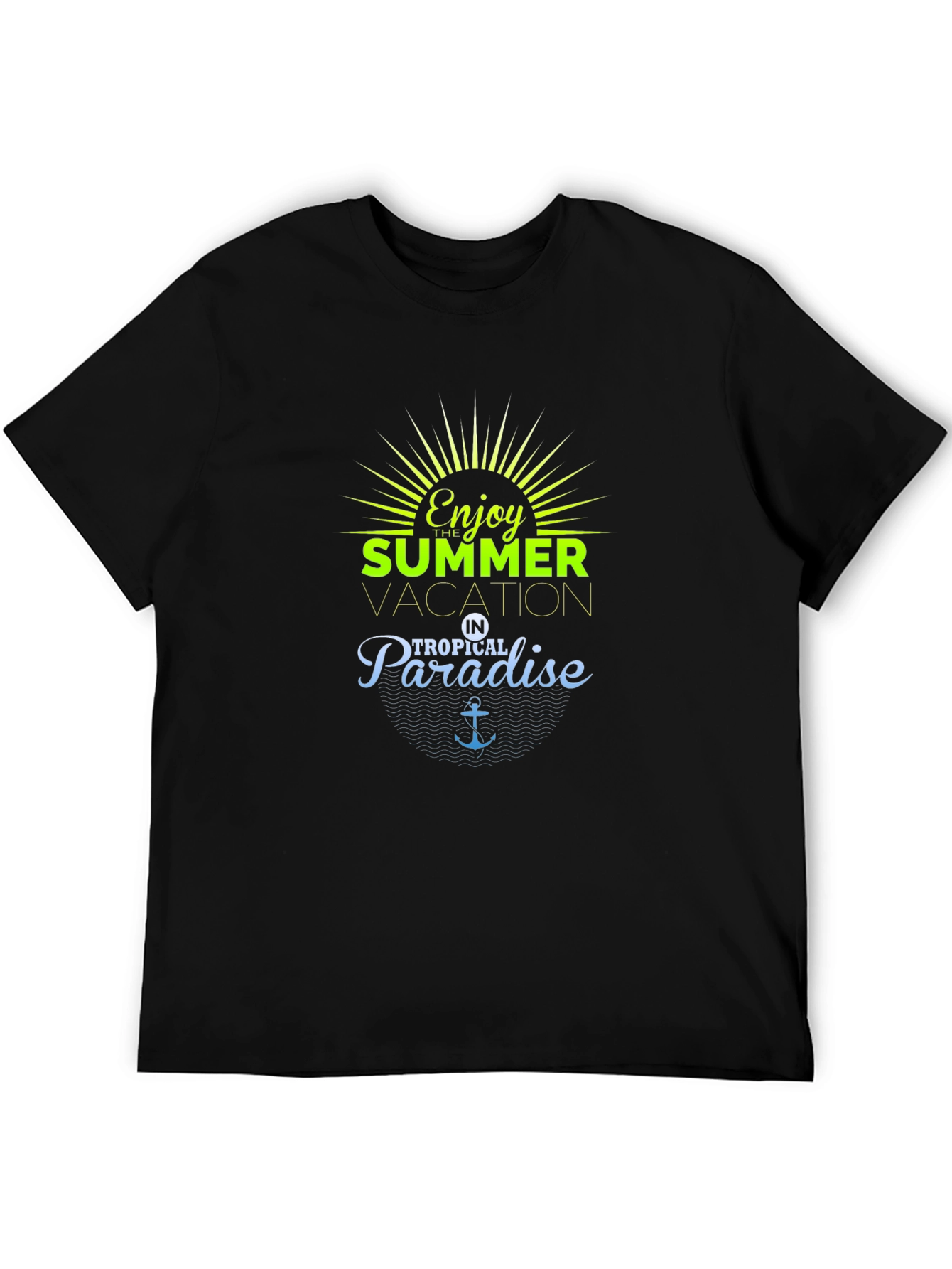 Enjoy Summer Vacation in Tropical Paradise T-Shirt