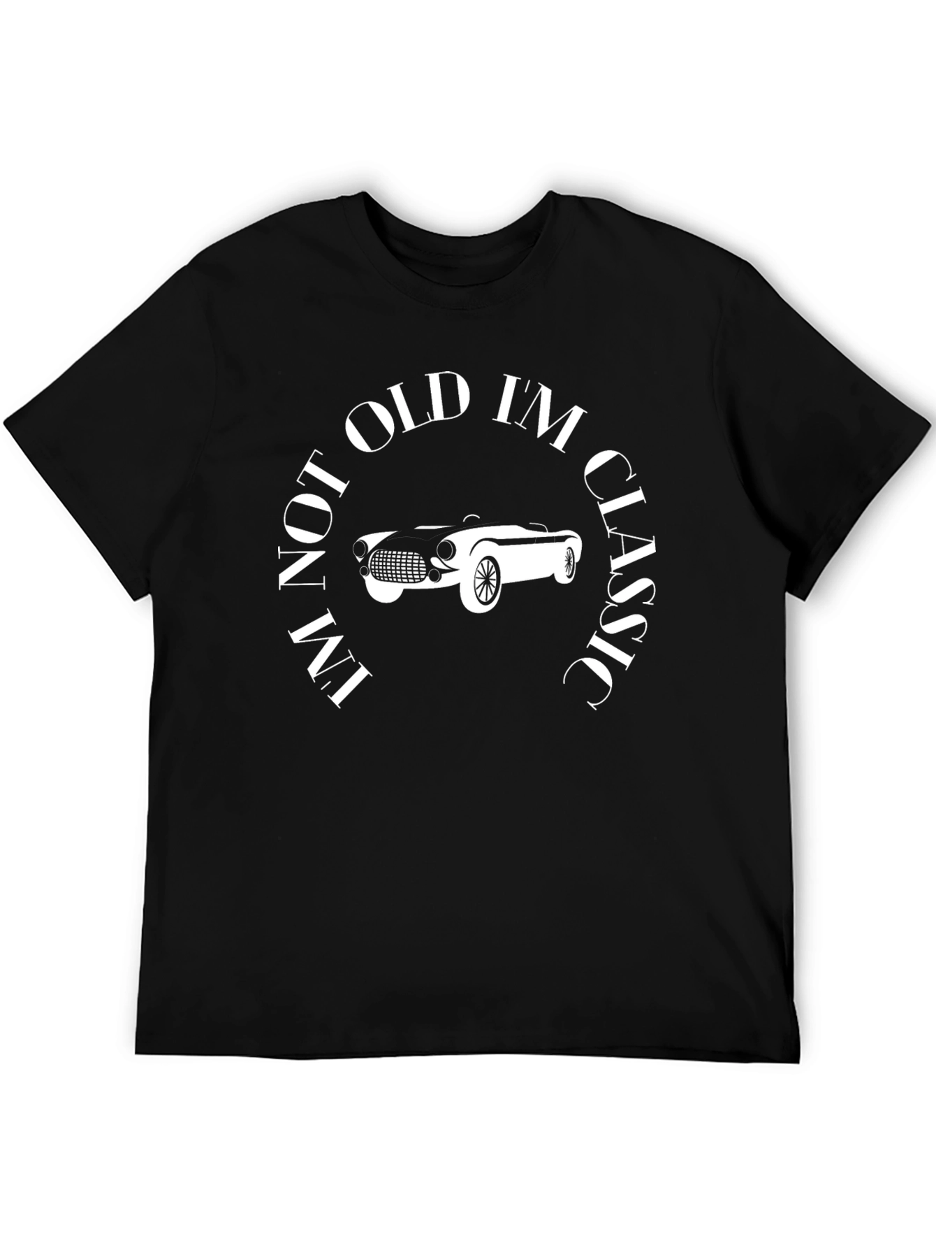 Classic Car Graphic Tee - Not Old Im Classic!