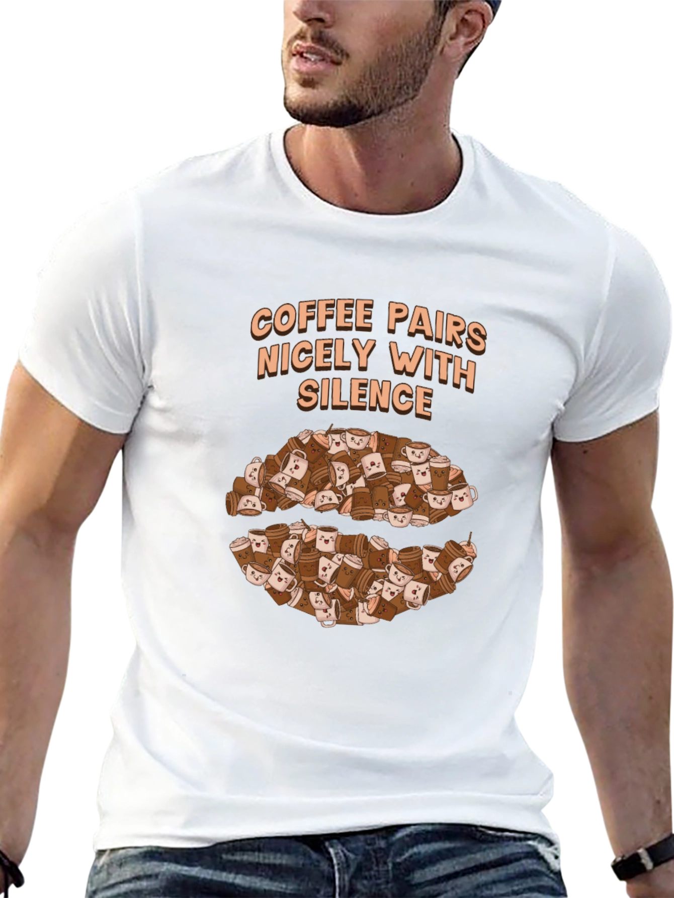 Coffee Pairs Nicely With Silence T-Shirt