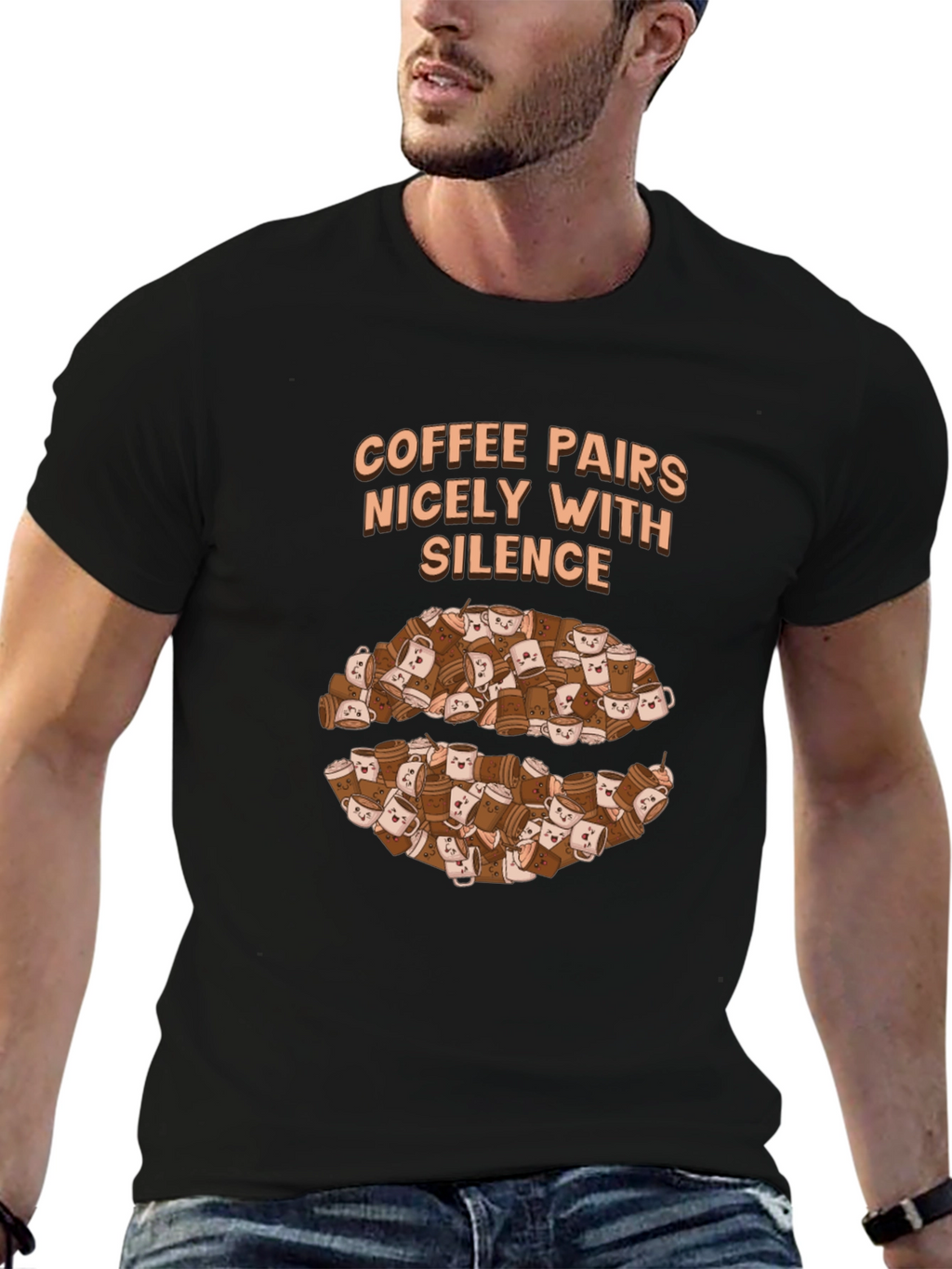 Coffee Pairs Nicely With Silence T-Shirt