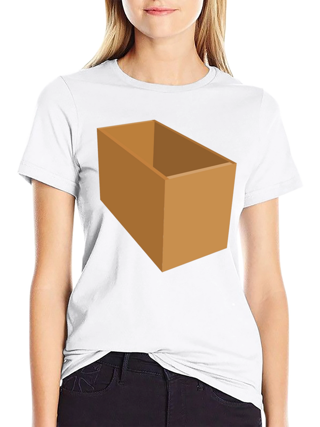 Box Graphic T-Shirt - Novelty Design