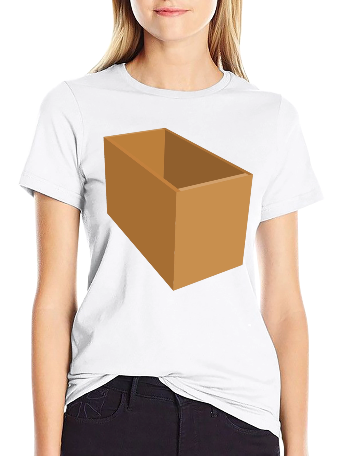 Box Graphic T-Shirt - Novelty Design