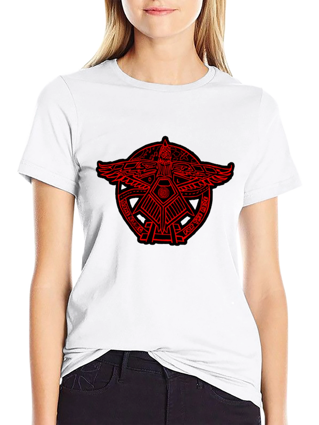 Eagle Crest Graphic Black T-Shirt